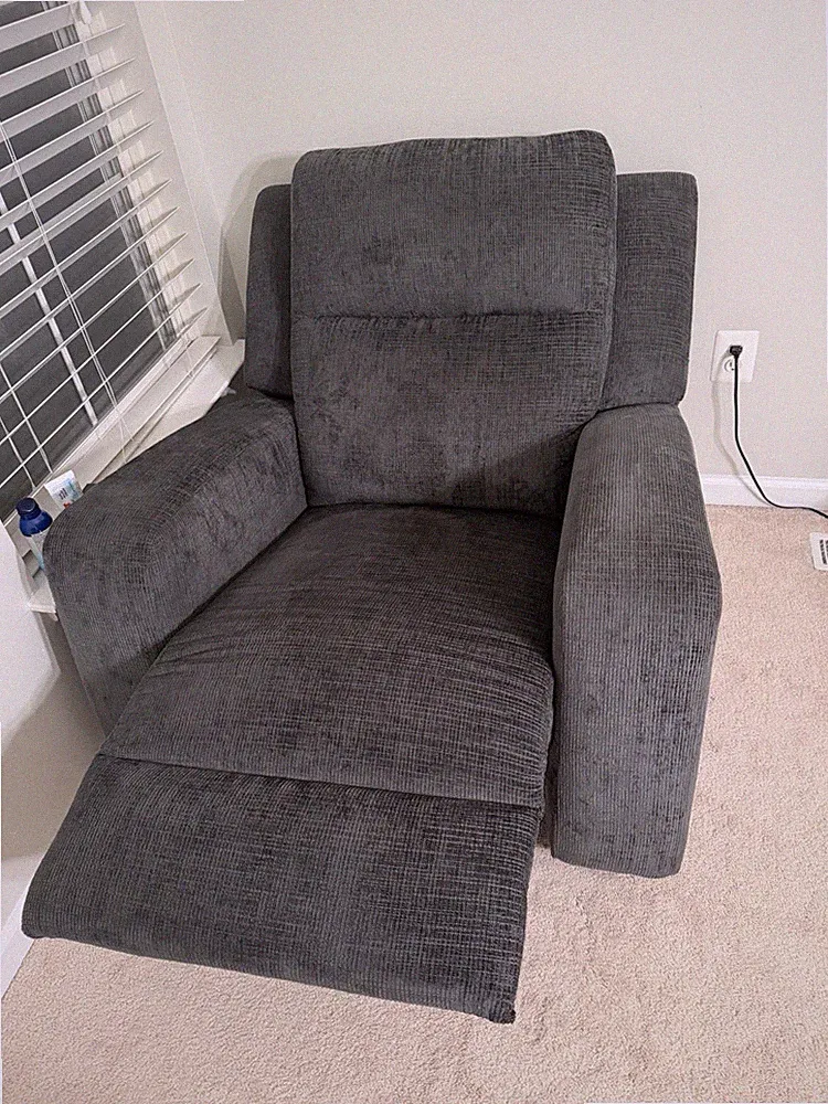 Ashley Rocking Recliner Seat Chair, Practically Brand New.
