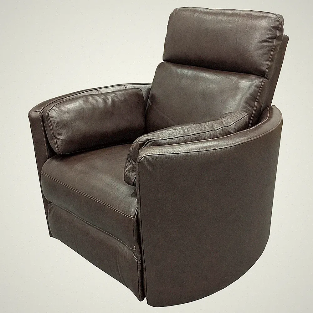 Radius - Hickory Brown Manual Swivel Glider Recliner